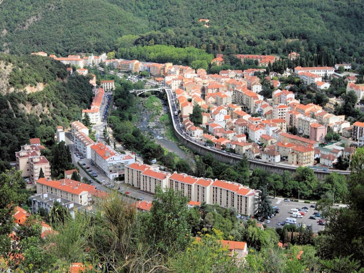 Appartement F3 Avec Garage Et Loggia, 4 Couchages, Proche Thermes Et Centre-Ville, Amelie-Les-Bains - Fr-1-703-147 エクステリア 写真
